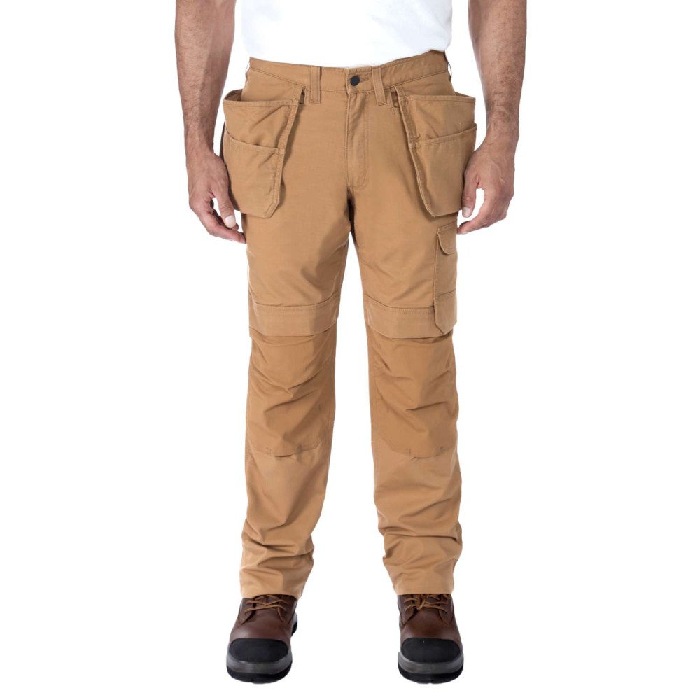 Relaxed Straight Steel Rugged Flex™ Ripstop Double-Front Cargo Pant
