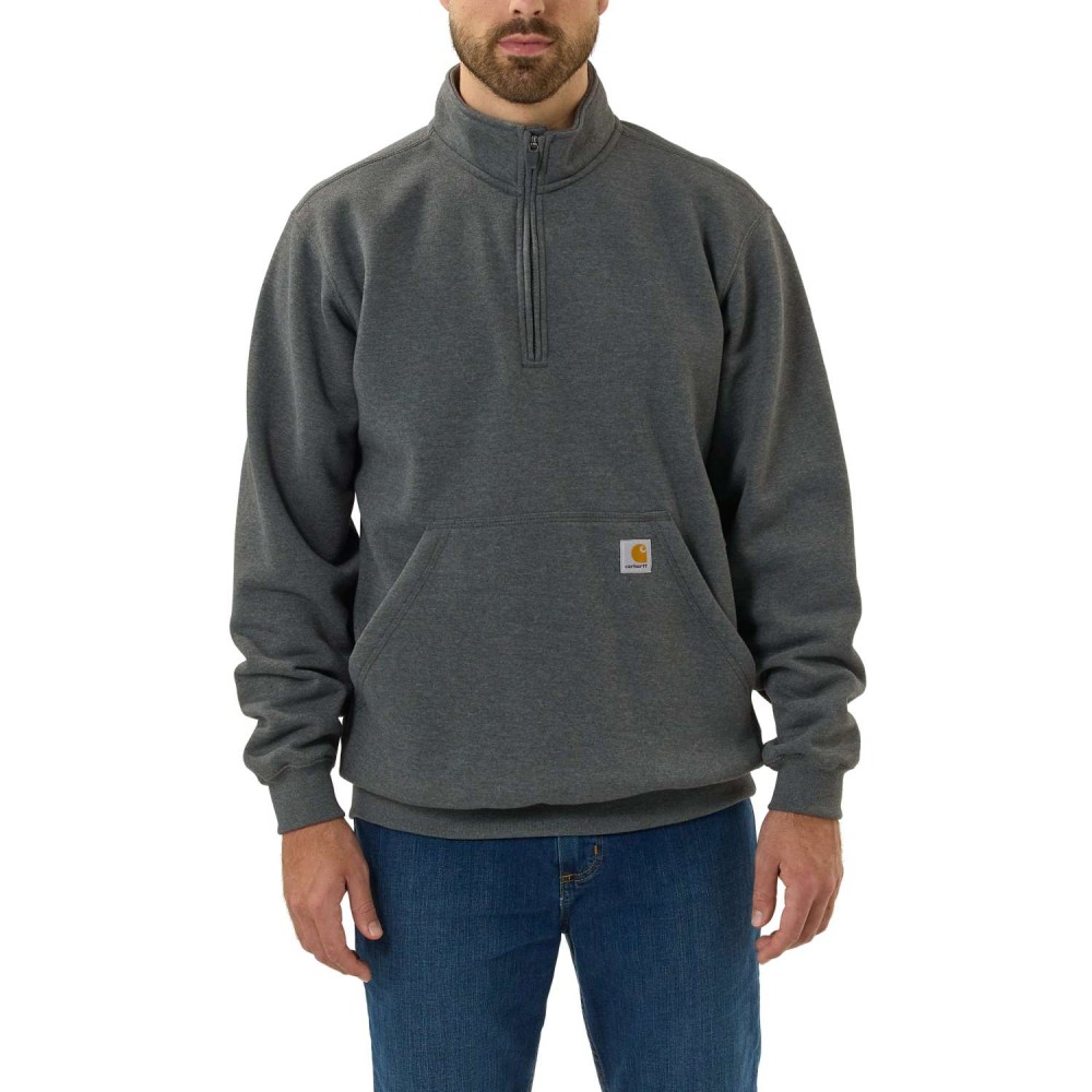 Marquette 1/4-Zip Mock-Neck Sweatshirt