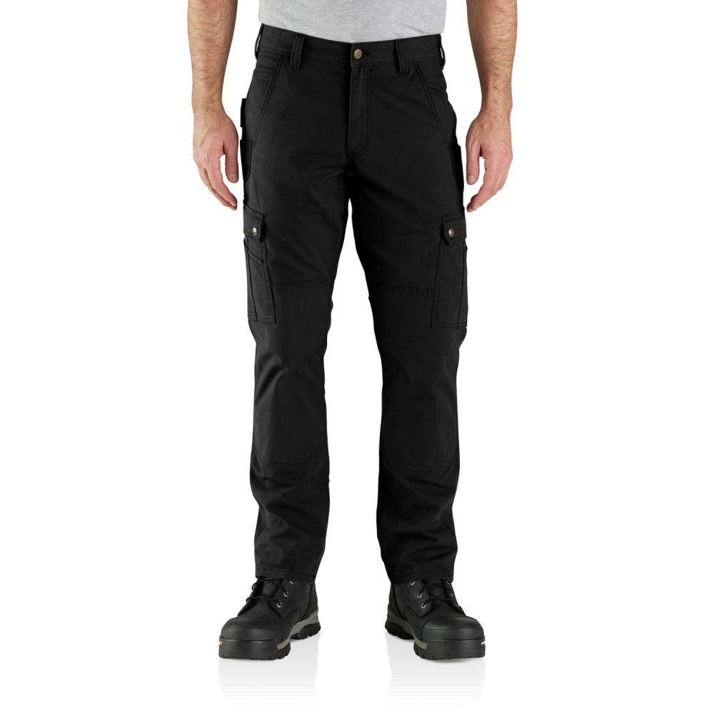 Relaxed Straight Ripstop Double Front Cargo Pant