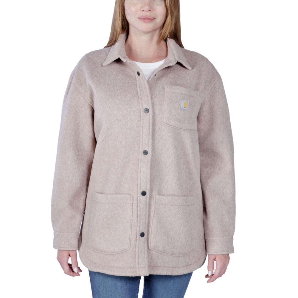 Loose Fit Fleece Overshirt