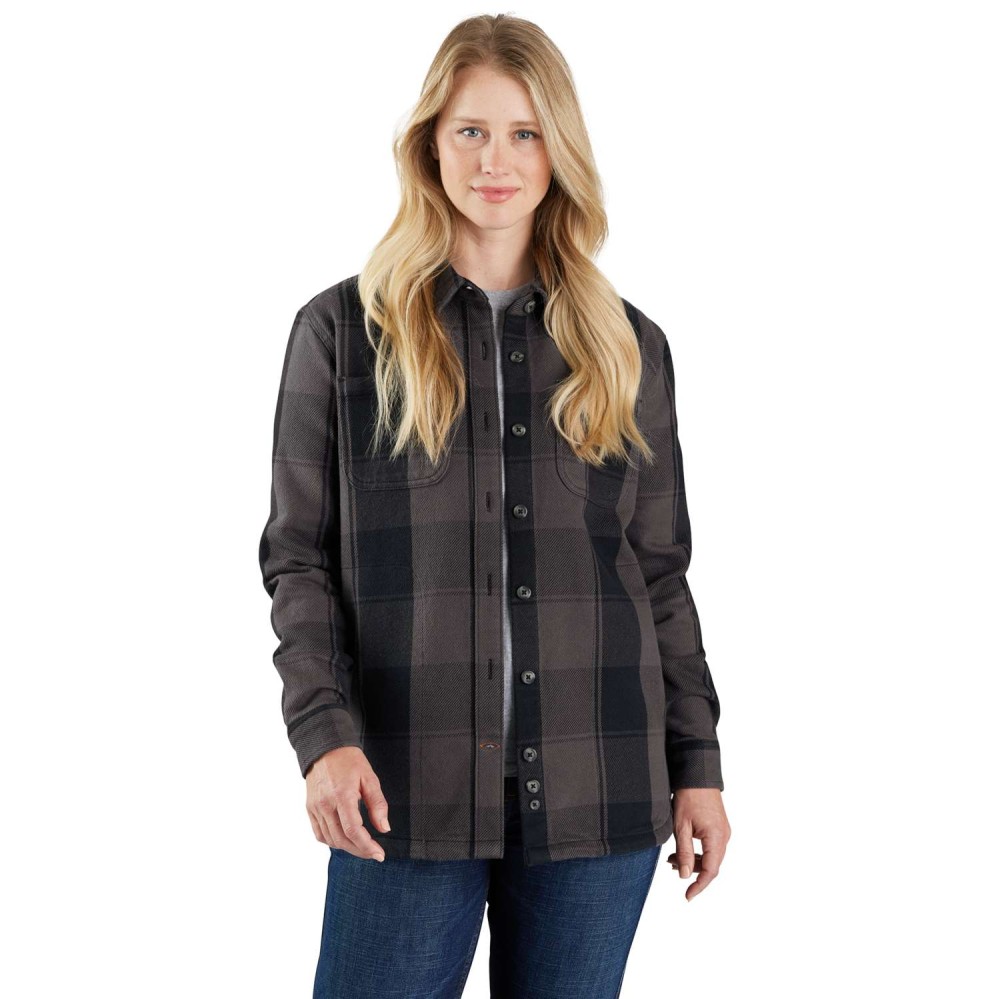 Loose Fit Twill Shirt Jac