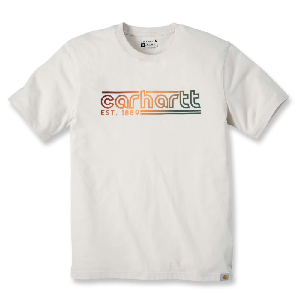 Relaxed Fit Lightweight Short-Sleeve Logo Graphic T-Shirt
