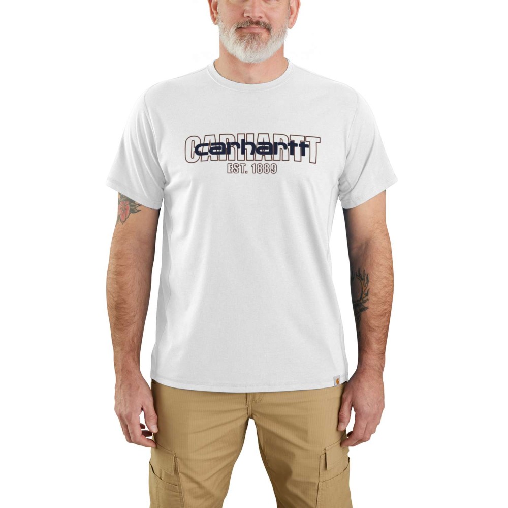 Carhartt Force™ Relaxed Fit Midweight Short-Sleeve Logo Graphic T-Shirt