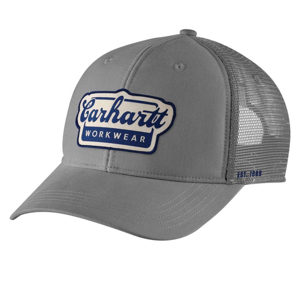 Rugged Flex™ Twill Mesh-Back Script Patch Cap