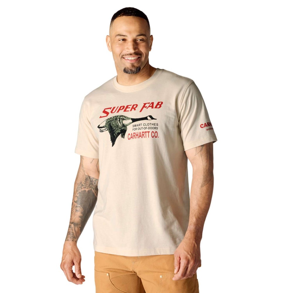 Relaxed Fit Lightweight Short-Sleeve Fab Graphic T-Shirt