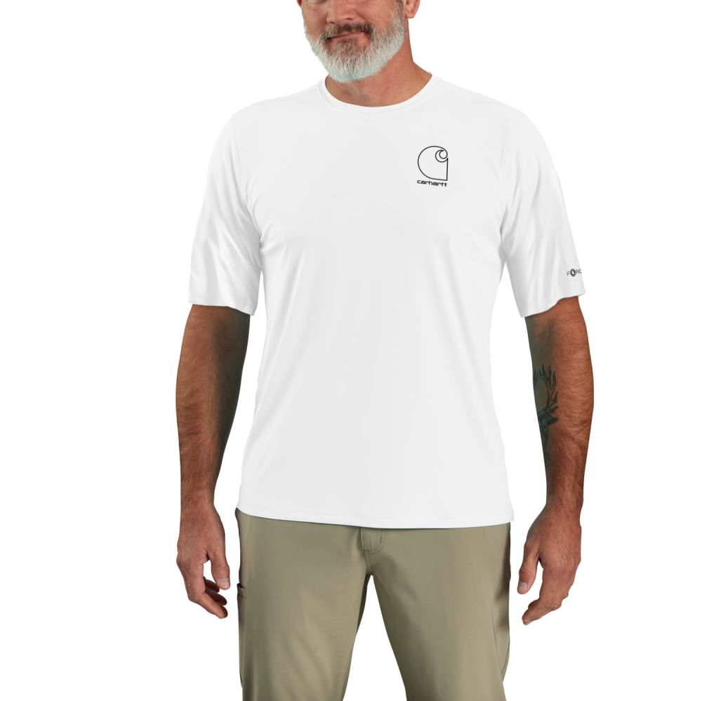 Carhartt Force Sun Defender™ Relaxed Logo T-Shirt