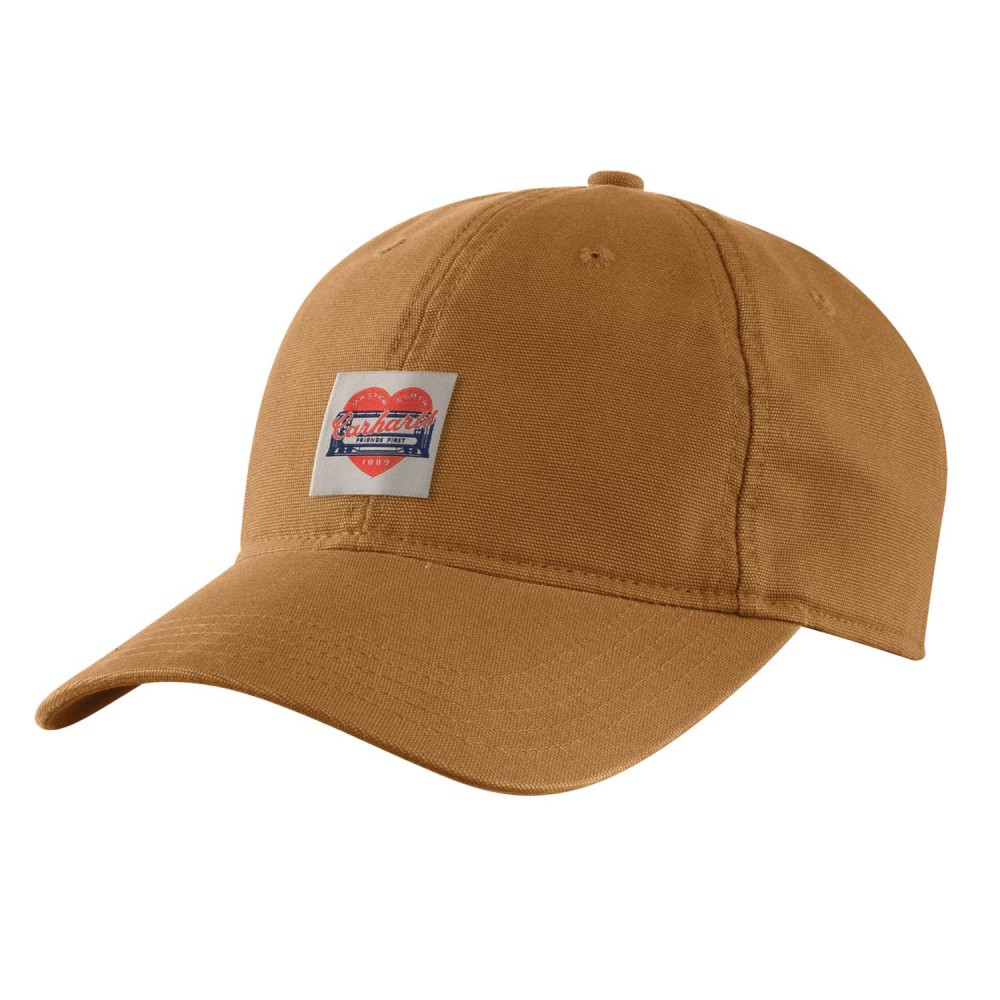 Heart Patch Canvas Cap