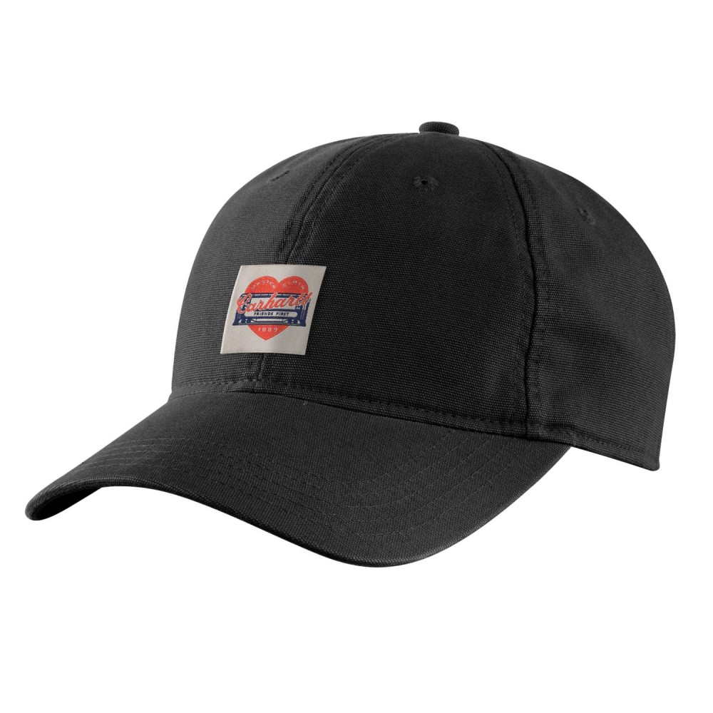 Heart Patch Canvas Cap