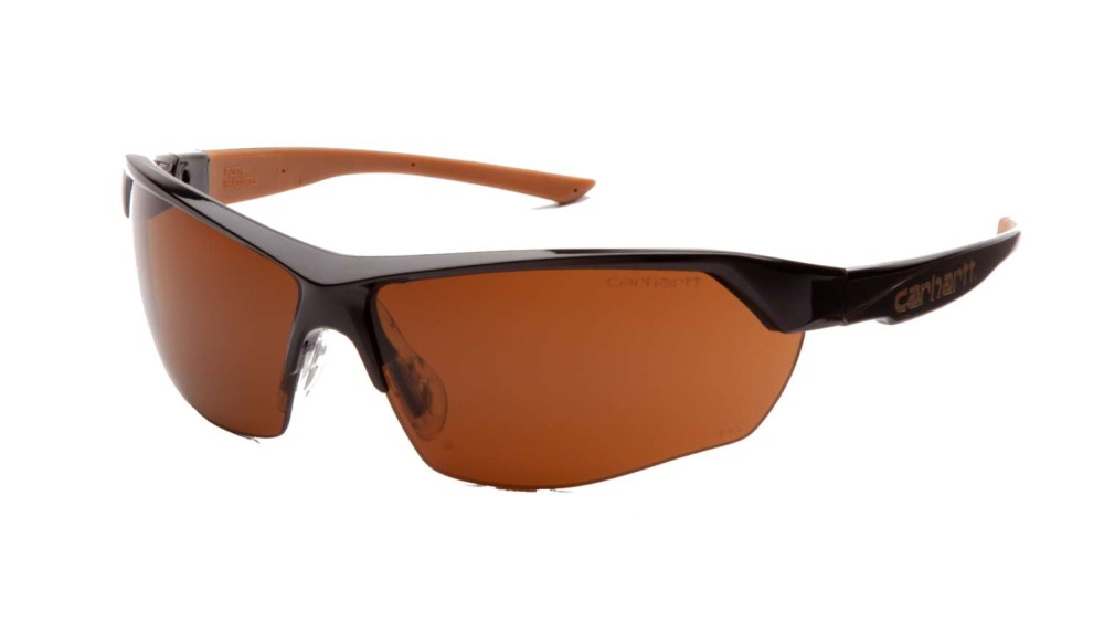 Half Frame Ratcheting Temple Safety Glasses