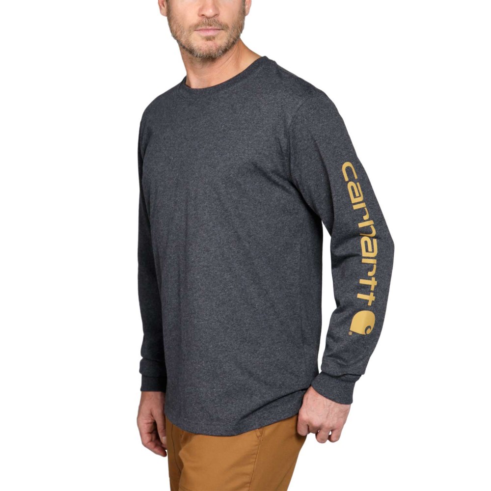 Dearborn Relaxed LS Sleeve-Logo T-Shirt