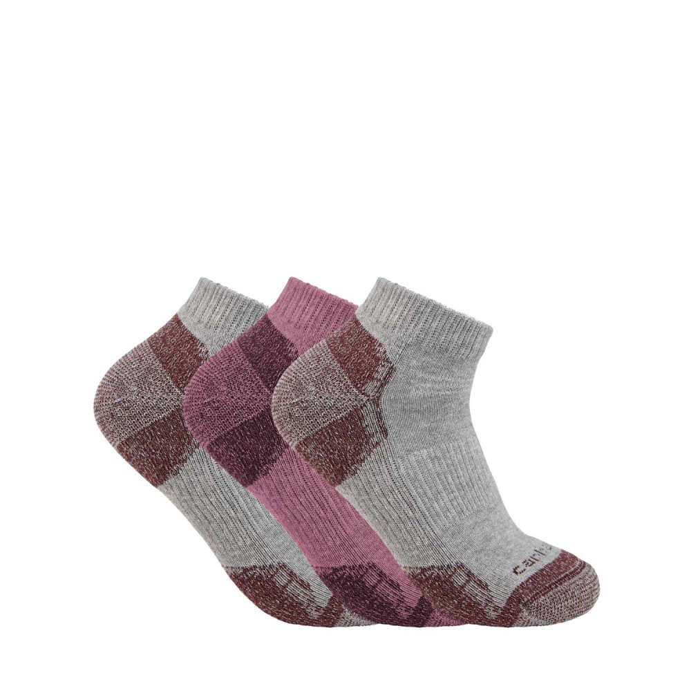 Midweight Cotton Blend Low Cut Sock 3 Pair