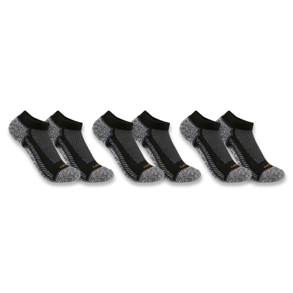 Carhartt Force™ Midweight Low Cut Sock 3 Pair