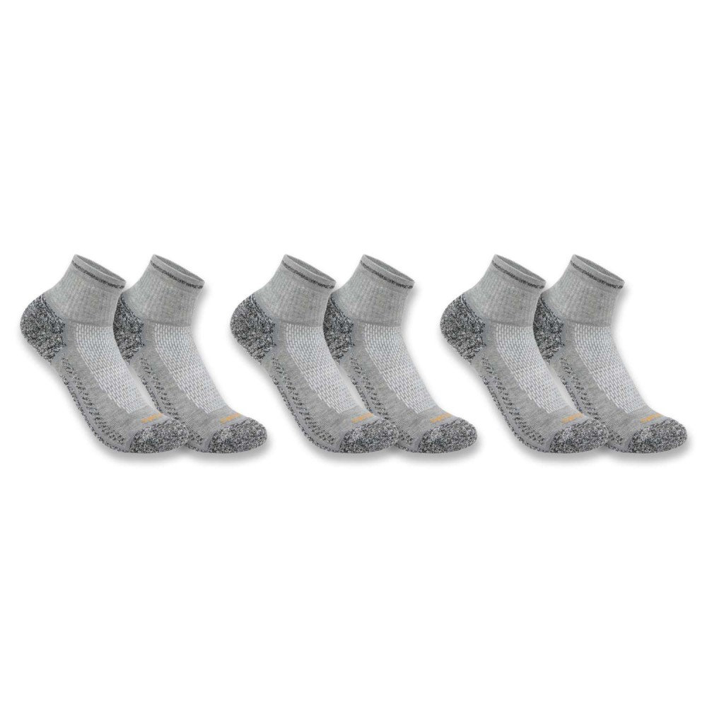 Carhartt Force™ Midweight Quarter Sock 3 Pair