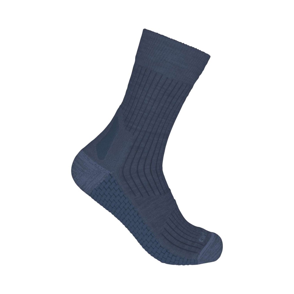 Force Grid Midweight Synthetic-Merino Wool Blend Short Crew Sock