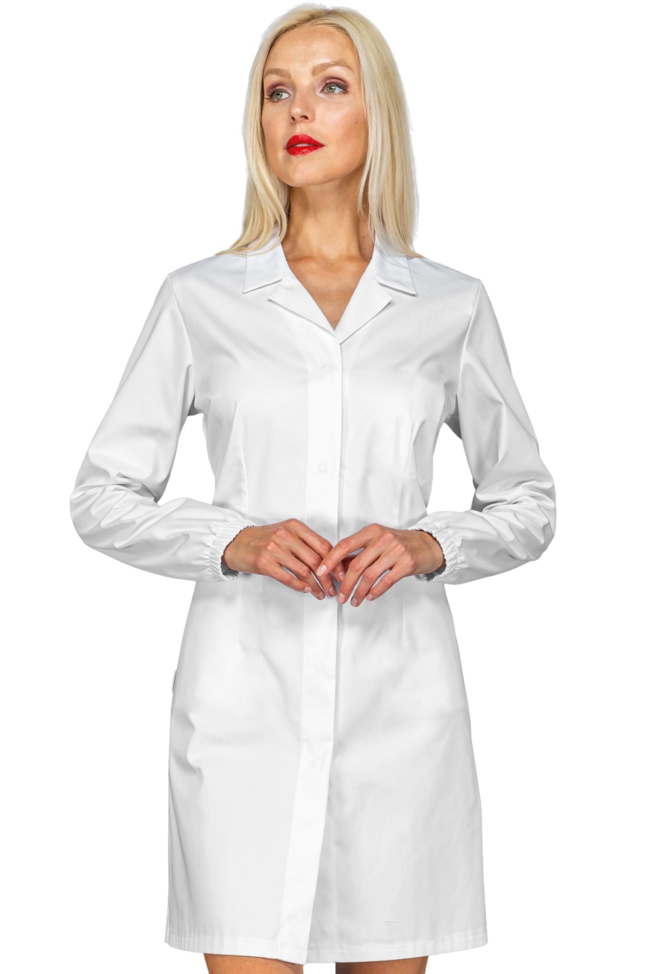 Weiss Singapore Damen Kitte mit Innentaschenl - Isacco