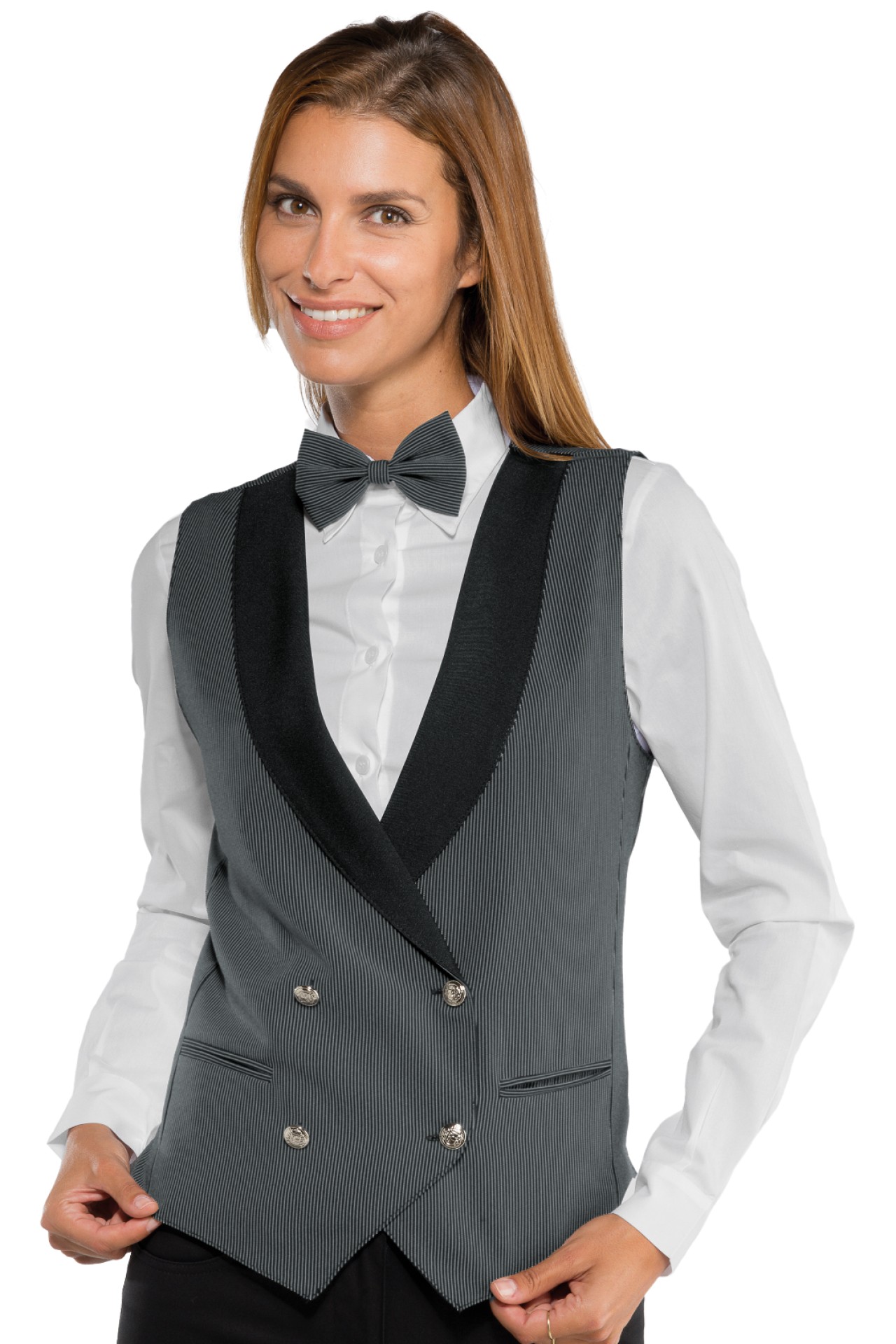 Unisex Weste mit Doppelreiher - Isacco