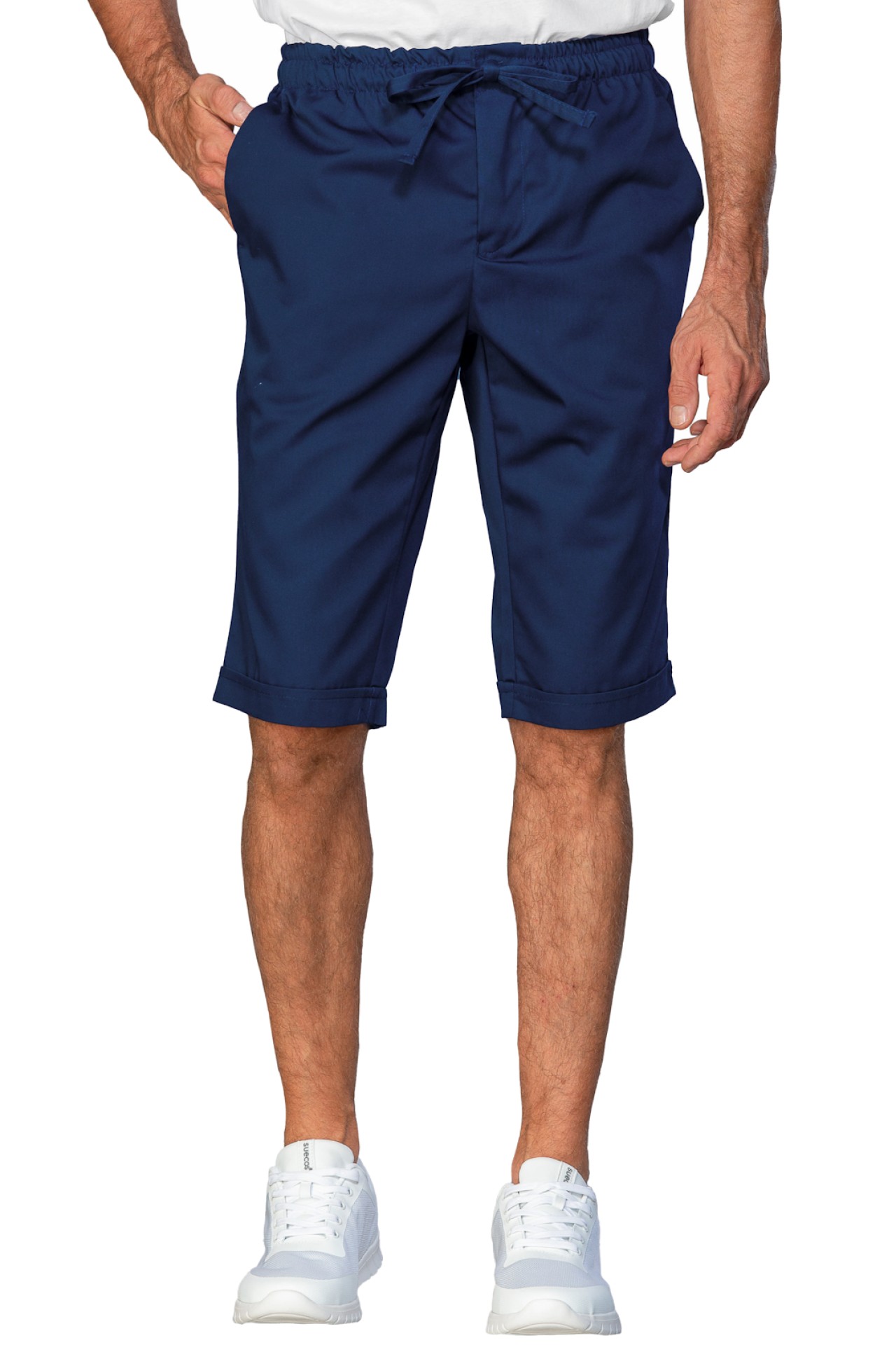Unisex Slim-Fit Shorts mit Reißverschluss - Isacco