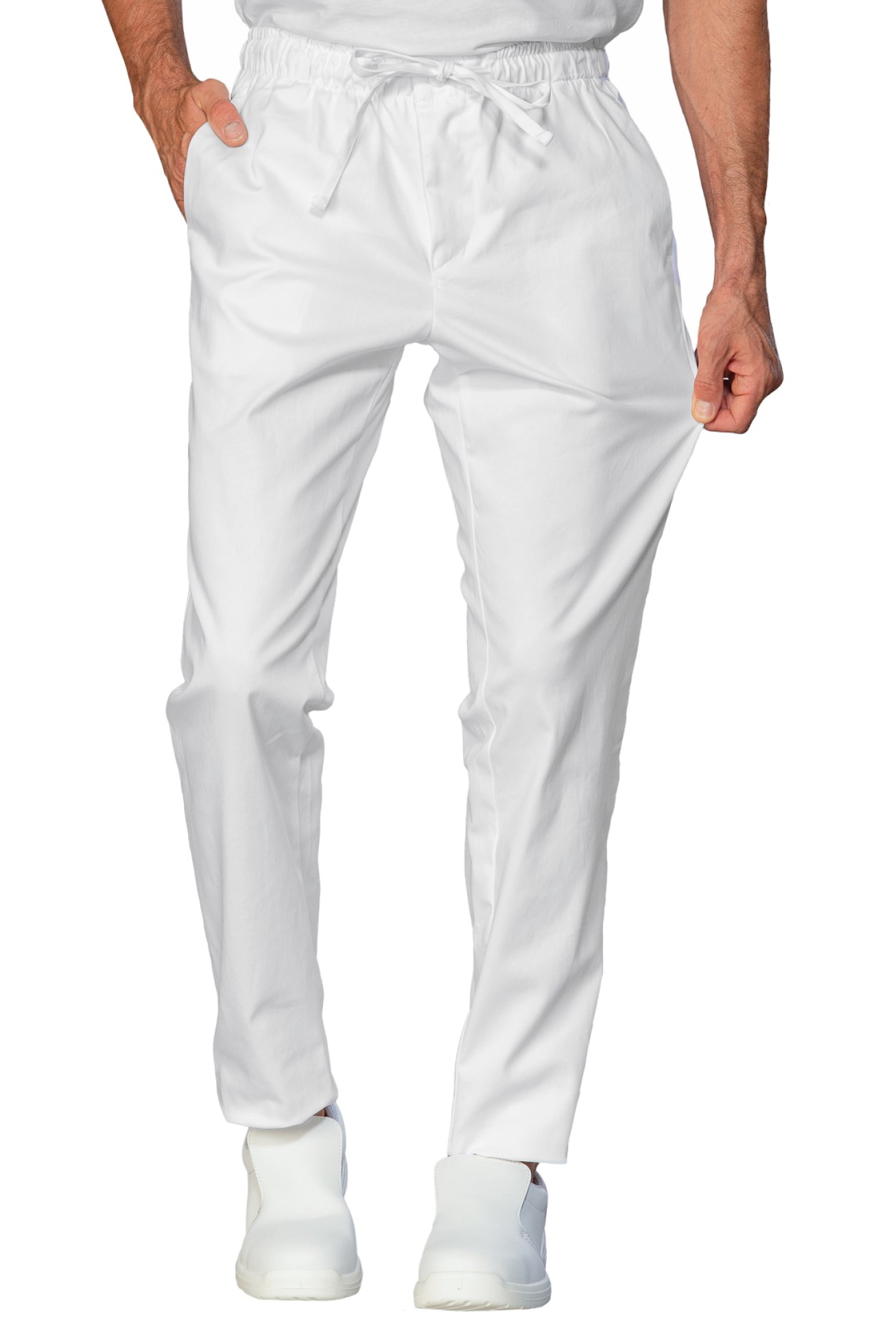 Unisex-Slim-Reißverschluss-Hose 
 - Isacco