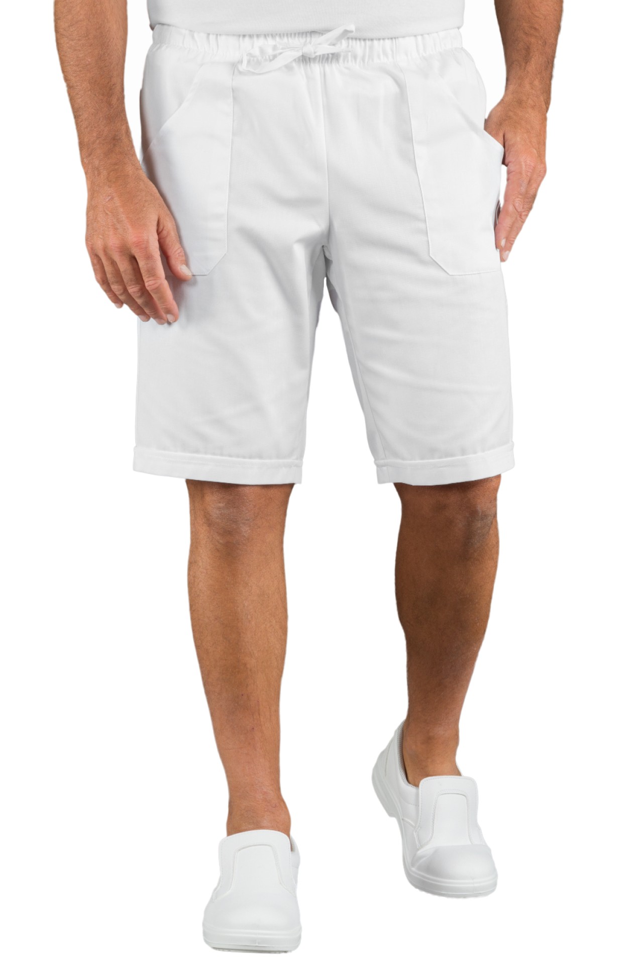 Kurz Pantalaccio Hose mit elastischer Taille - Isacco