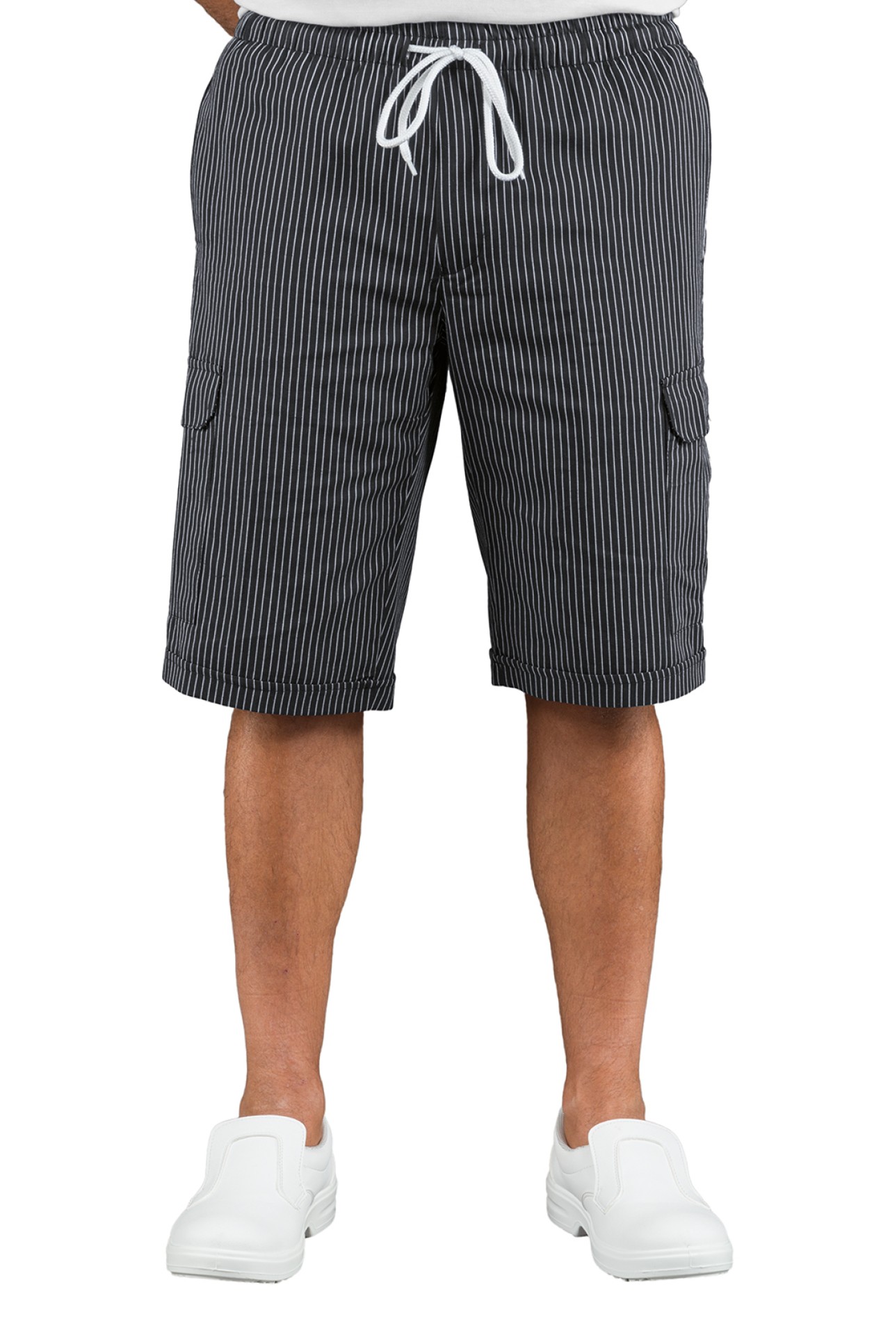 Kurz Pantalaccio Hose mit elastischer Taille - Isacco