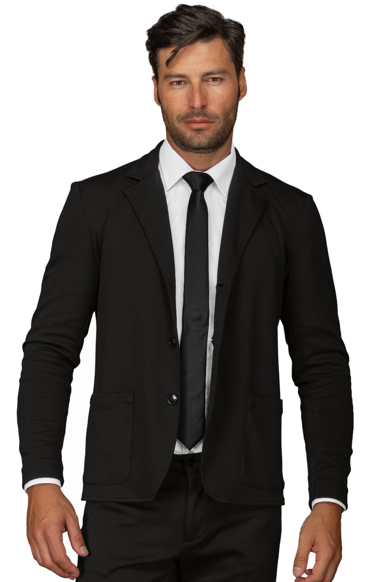 Herren Jacke mit 3 Knoepfe - Isacco
