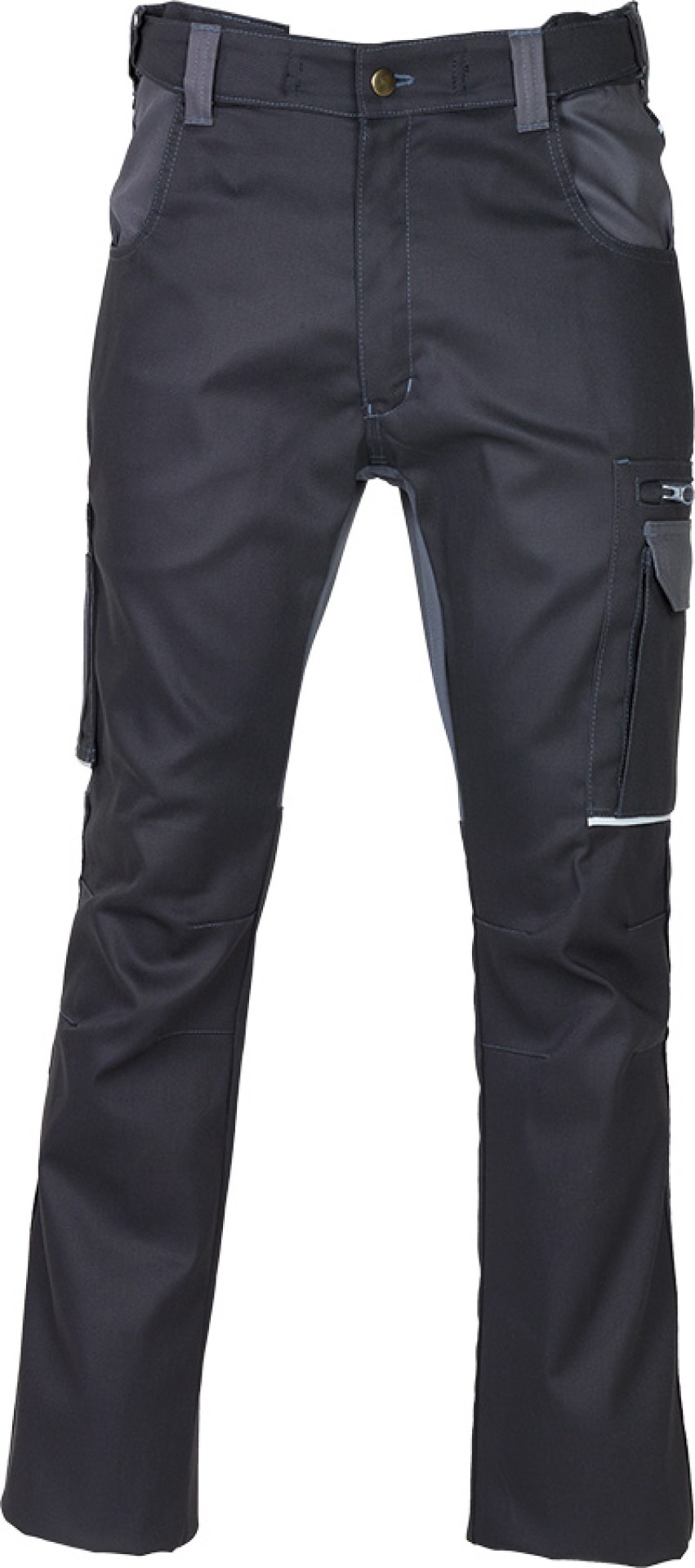 PROGRESSO Bundhose Stretch, dunkelgrau, elastischer Bund, verstärkt