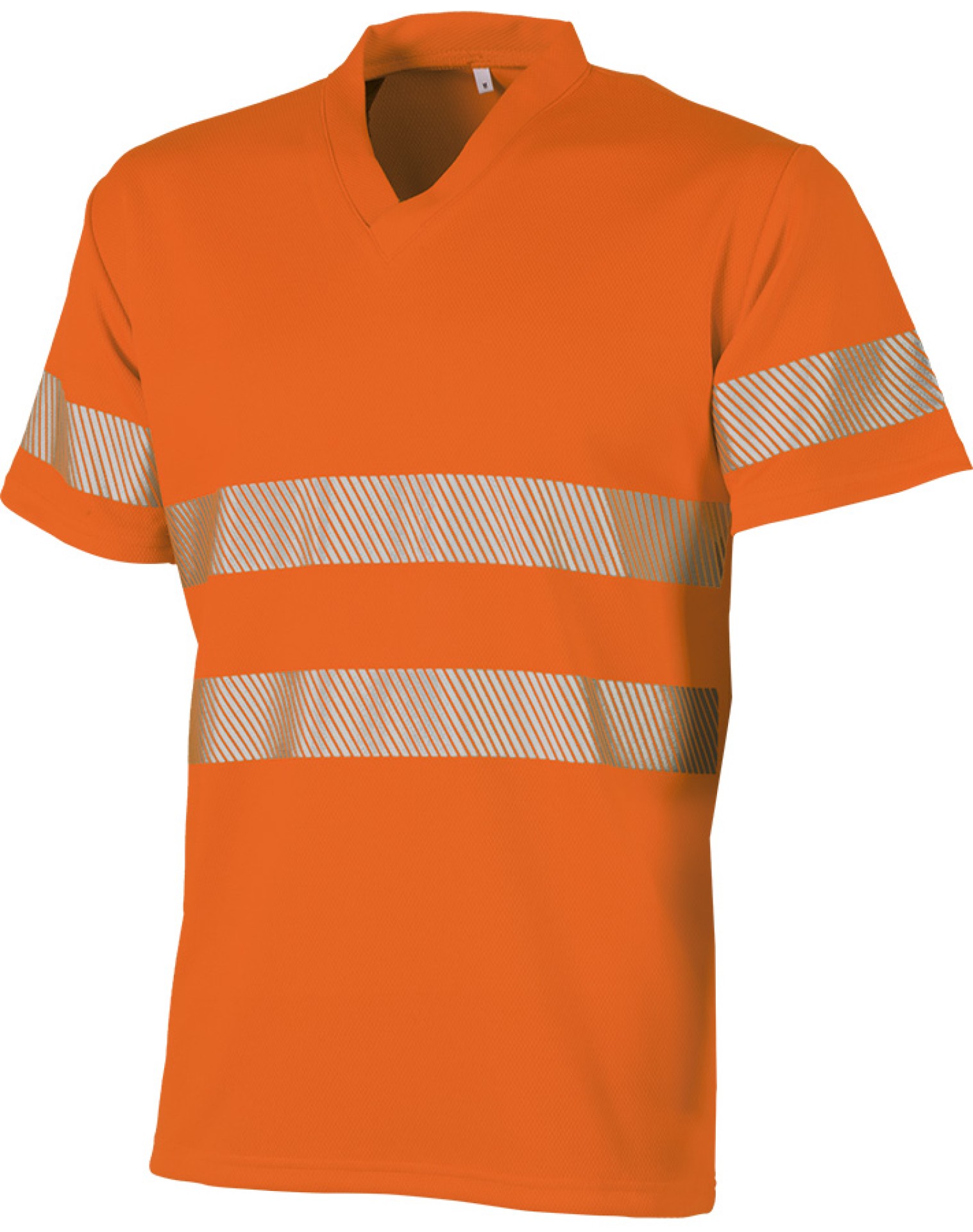 Warnschutz-T-Shirt OXYGEN, leuchtorange, antibakteriell, UV-Schutz