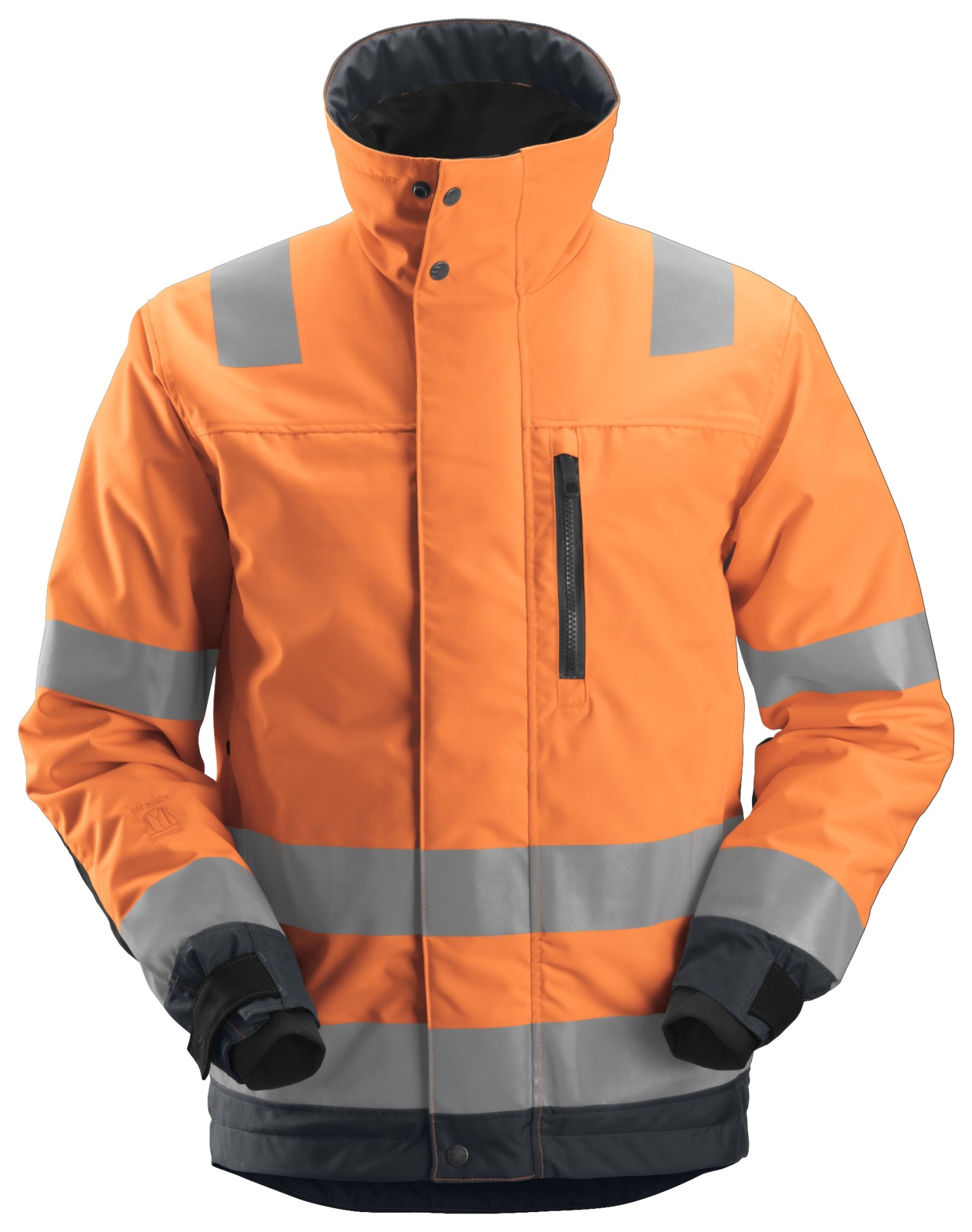 High-Vis, Wärmeisolierte 37.5®-Arbeitsjacke, Warnschutzklasse 3