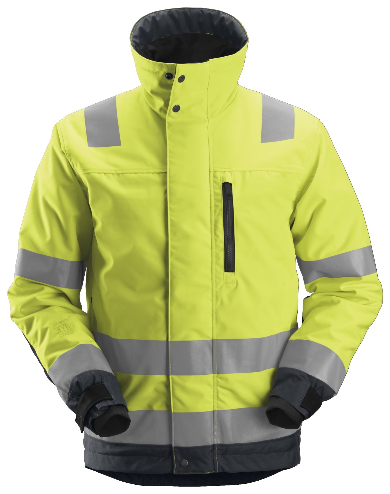 High-Vis, Wärmeisolierte 37.5®-Arbeitsjacke, Warnschutzklasse 3