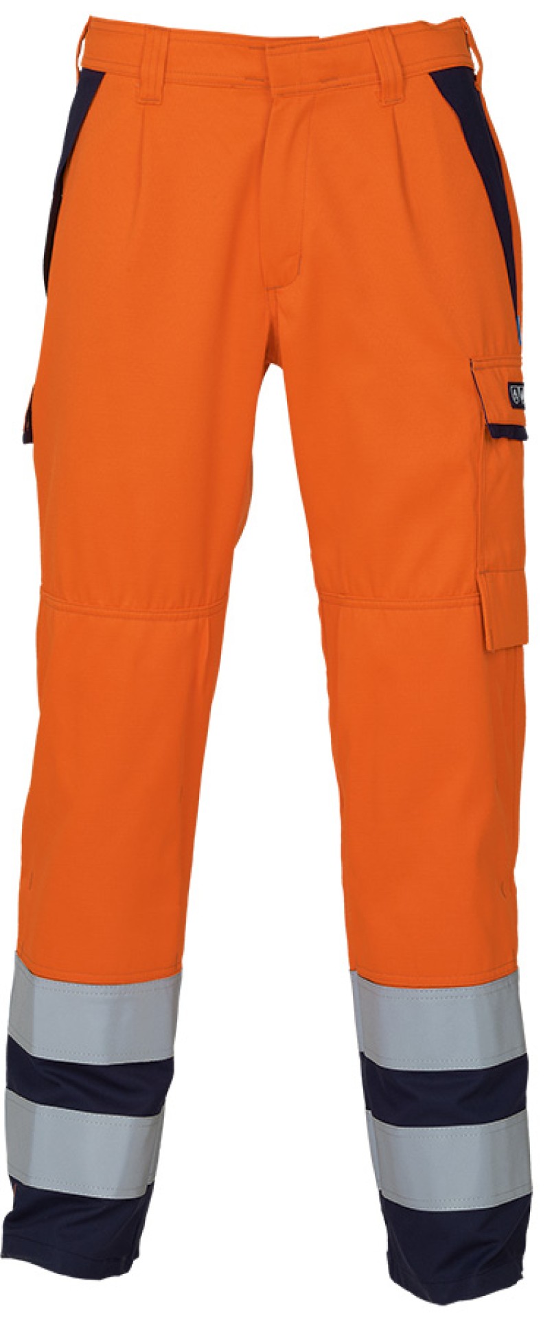 SIOEN Multinorm Warnschutz-Hose leuchtorange/dunkelblau, flammhemmend