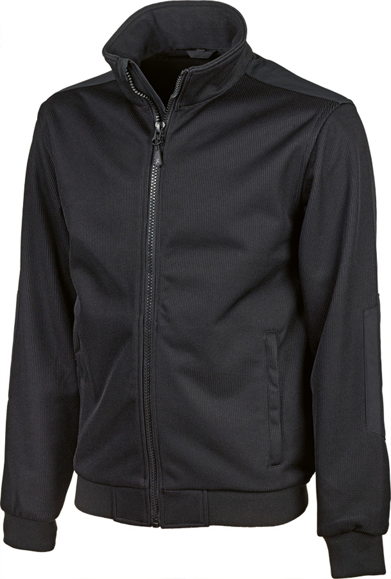 PLANAM Herren Softshelljacke Norit, winddicht, warm, schwarz