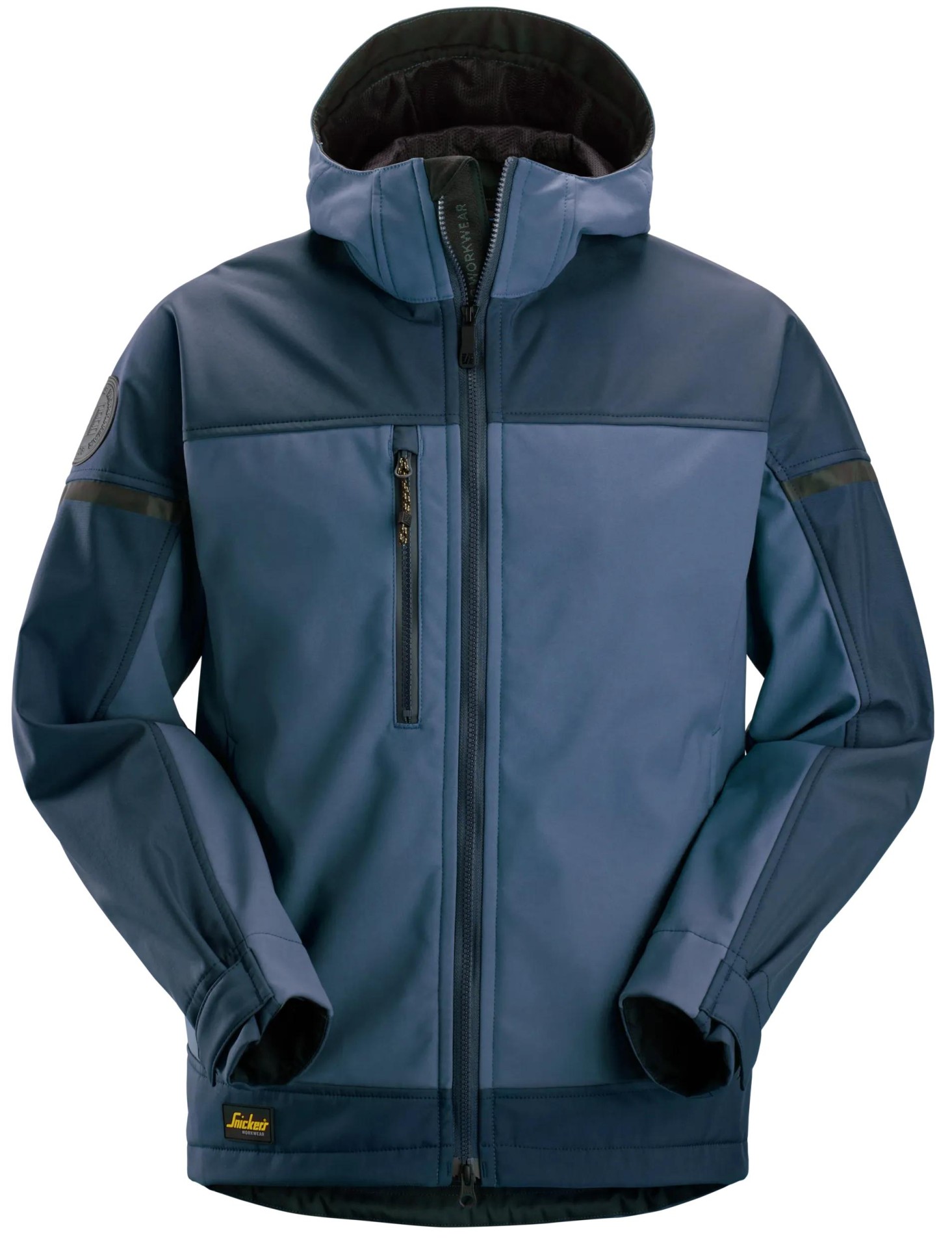 AllroundWork, Softshell-Jacke mit Stretch und Kapuze