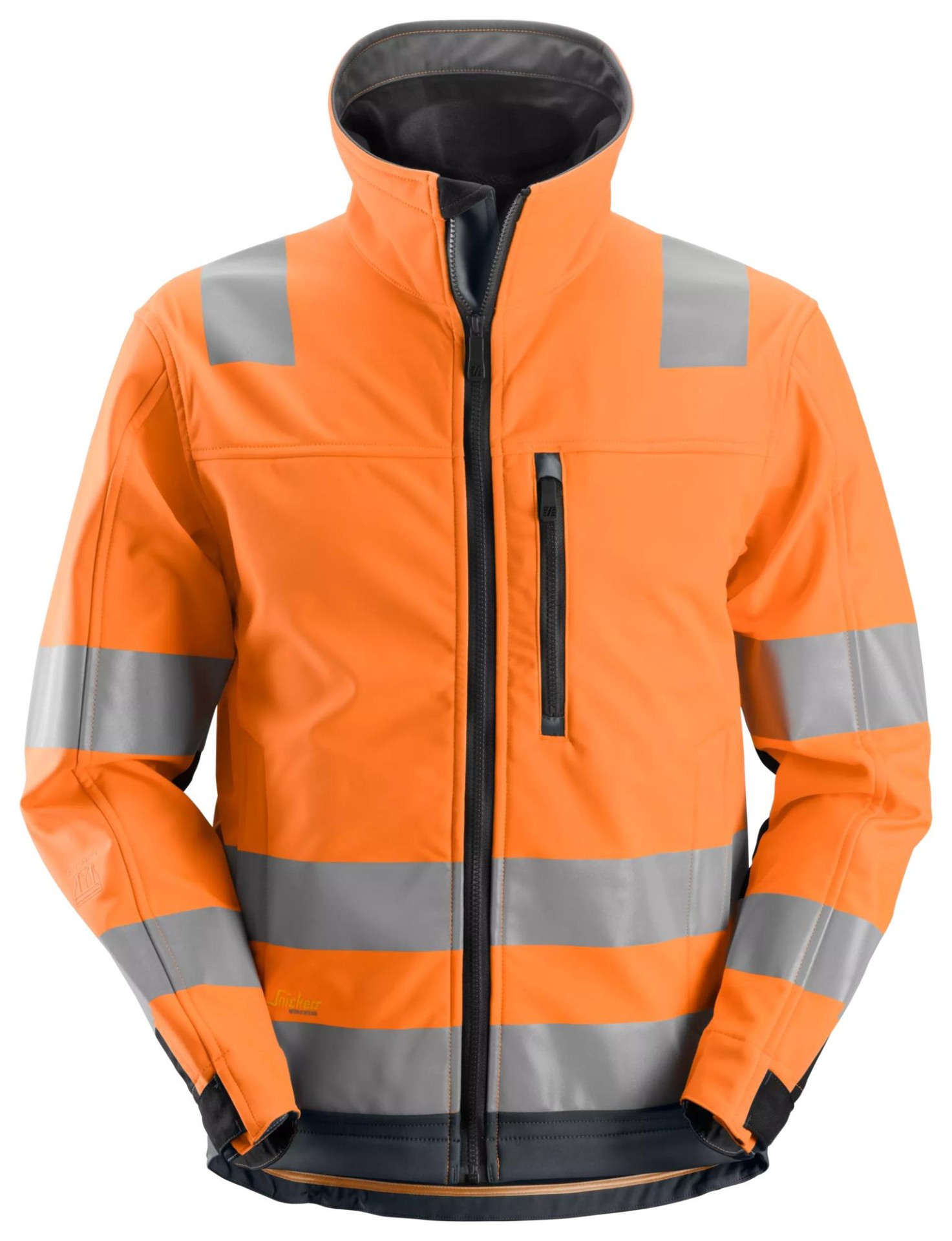 High-Vis, Softshell-Arbeitsjacke, Warnschutzklasse 3