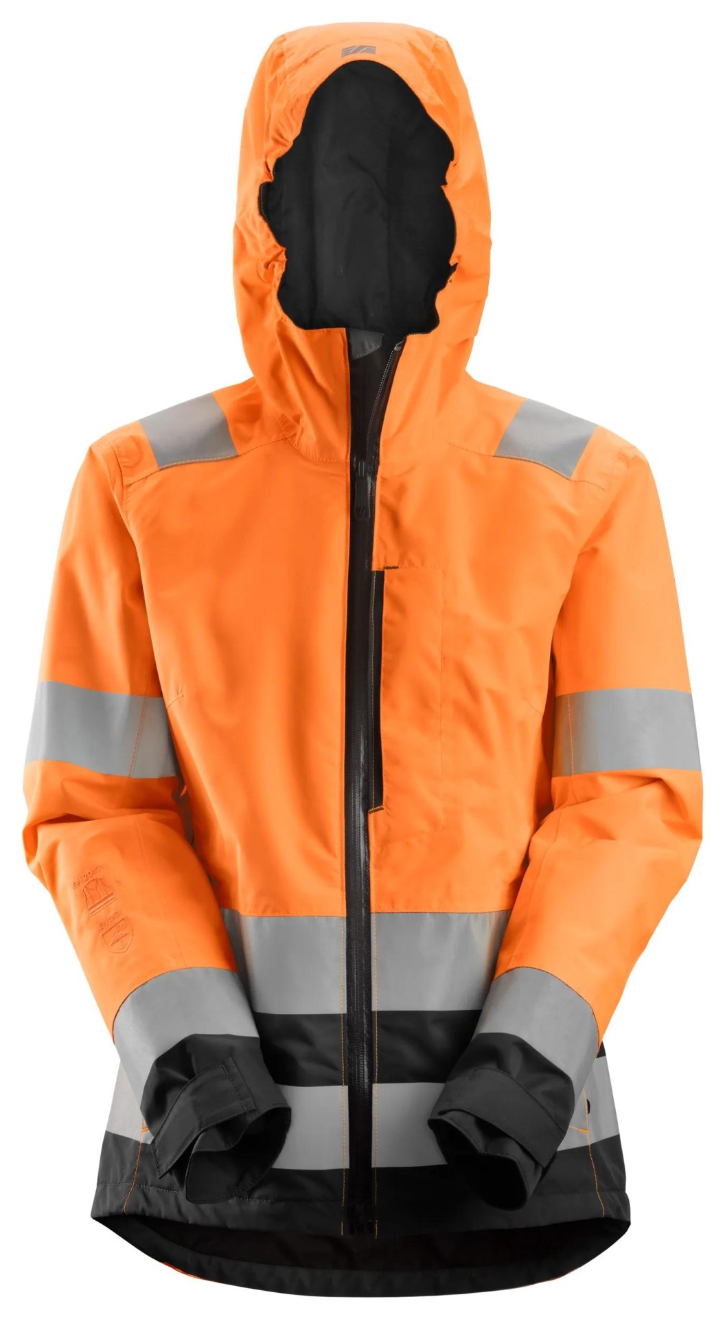 High-Vis, Wasserdichte Softshell-Jacke für Damen, Warnschutzklasse 2/3