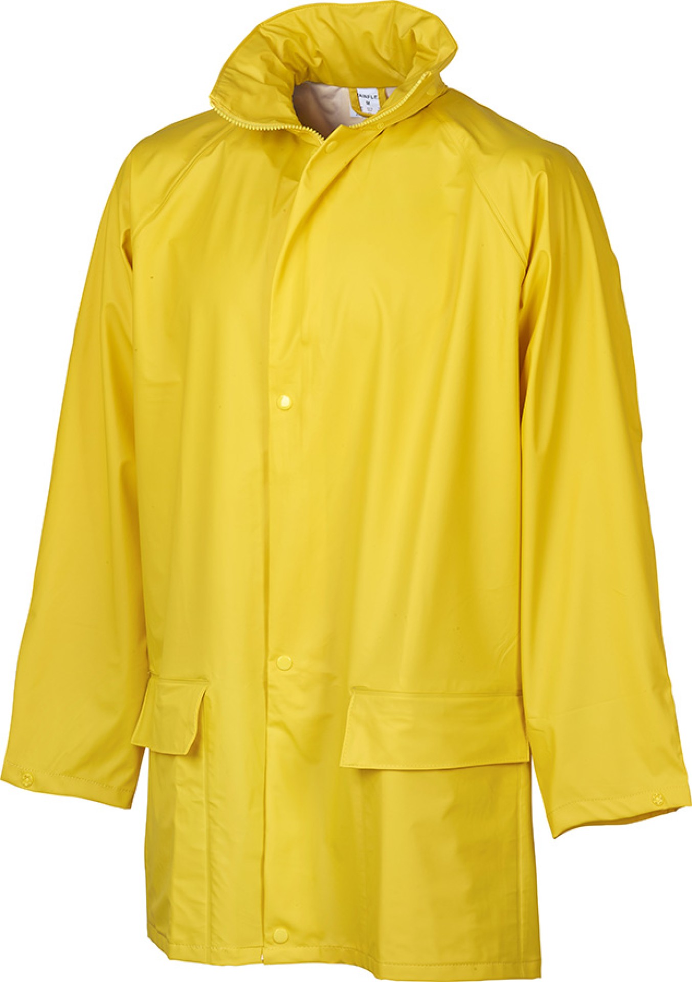 Leichte gelbe Regenschutzjacke RAINFLEX, atmungsaktiv und reissfest