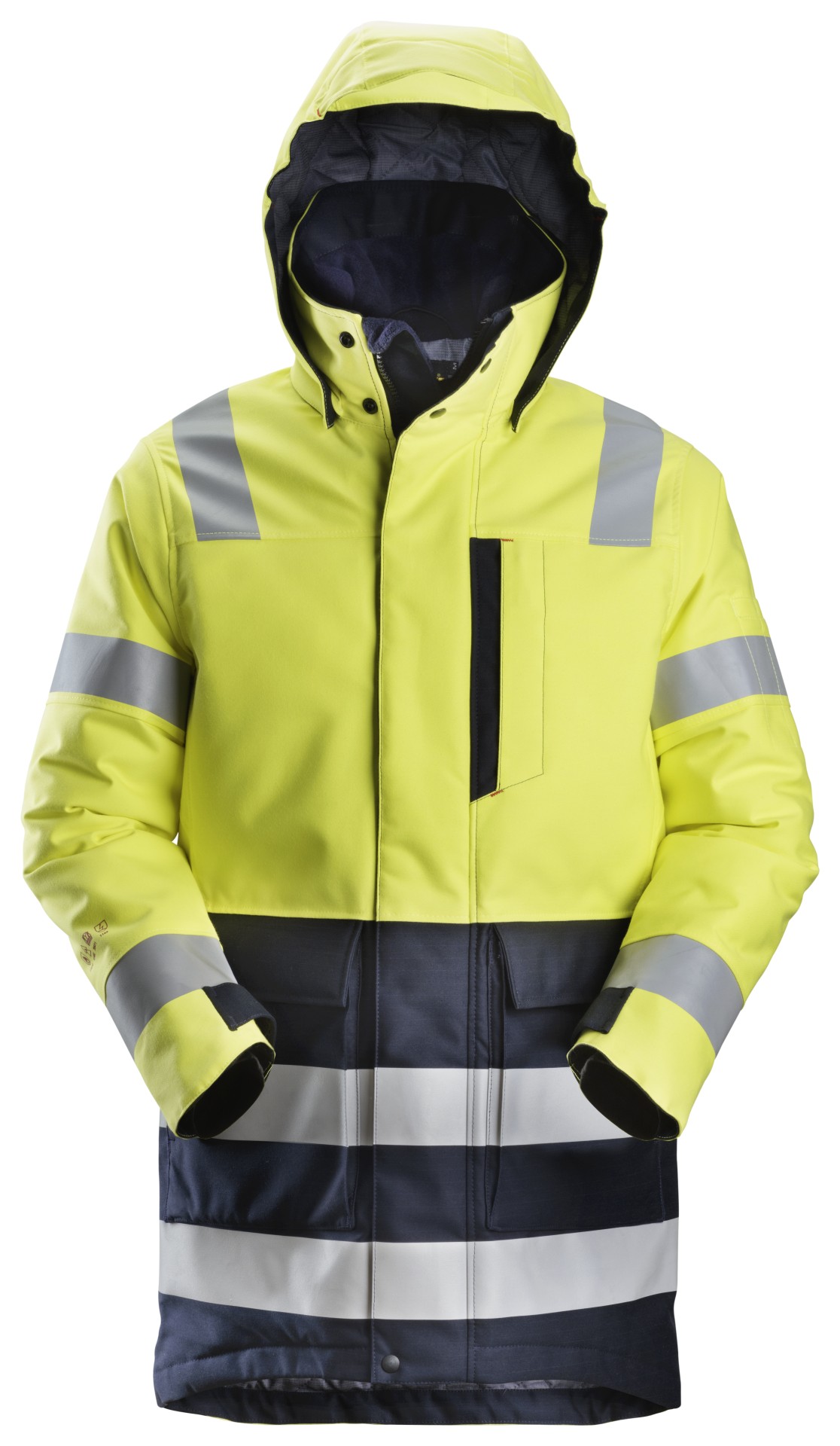ProtecWork, Wärmeisolierter Parka, Warnschutzklasse 3