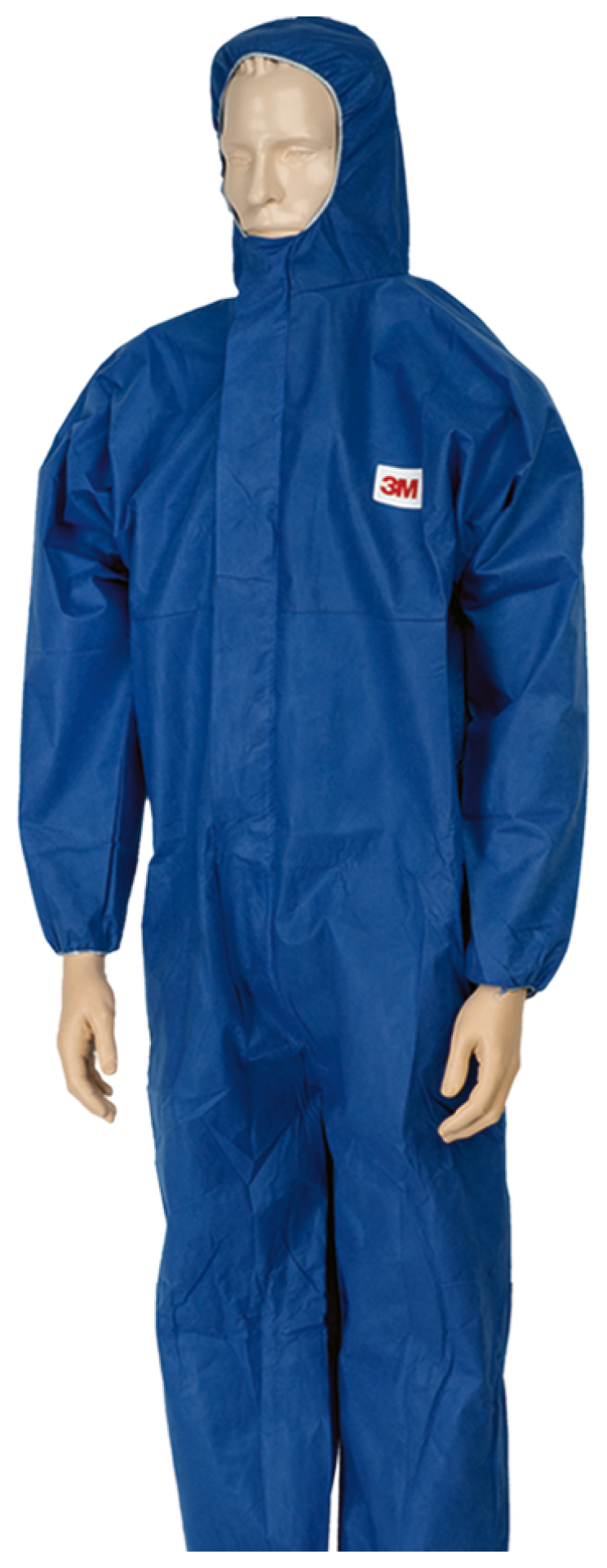 3M Schutzoverall Typ 5/6, blau, atmungsaktiv, mit Kapuze