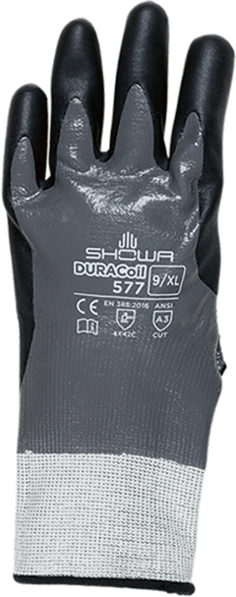 SHOWA Schnittschutz-Handschuhe DURACOIL, Nitrilbeschichtet, elastisch