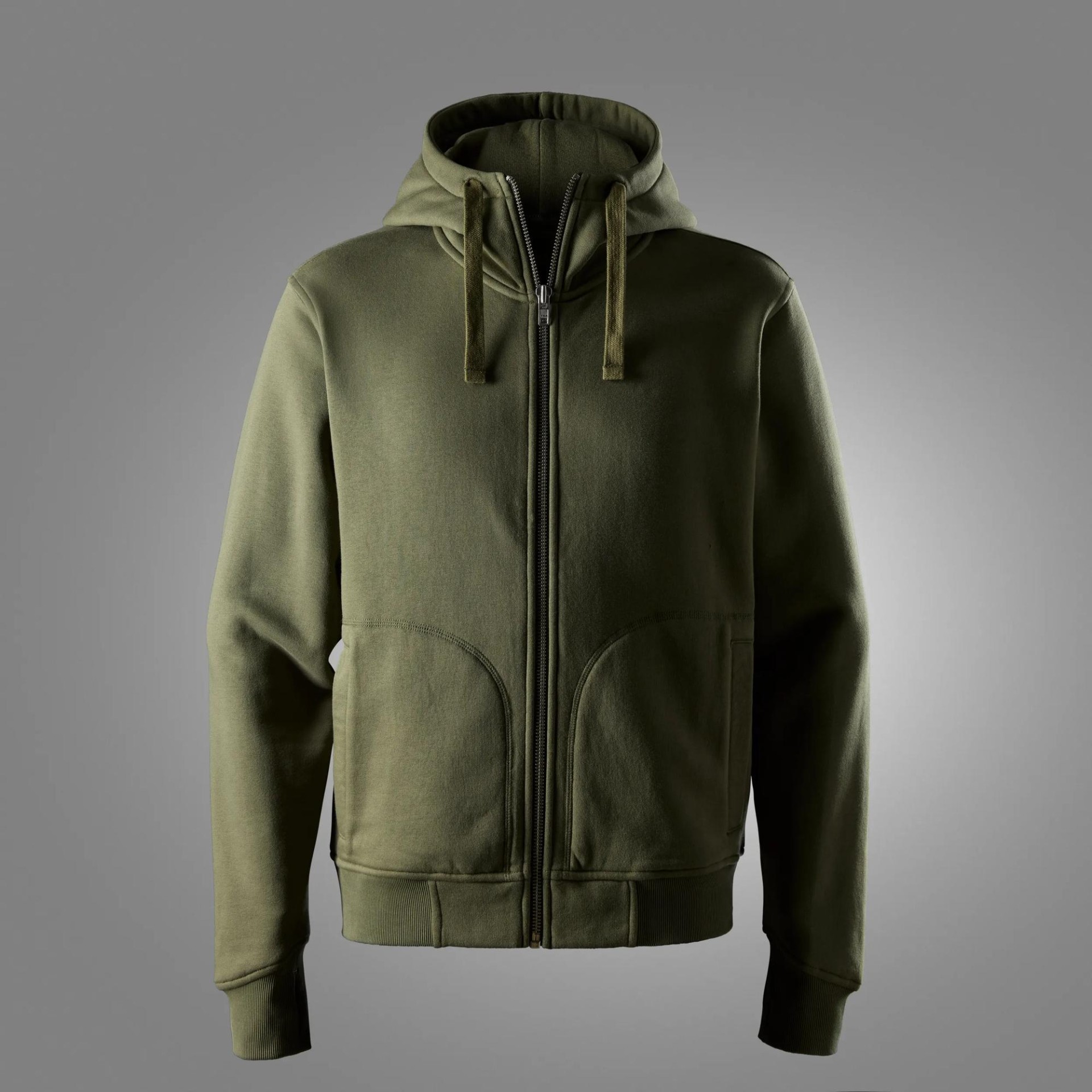 Schwere Sweatshirt-Kapuzenjacke