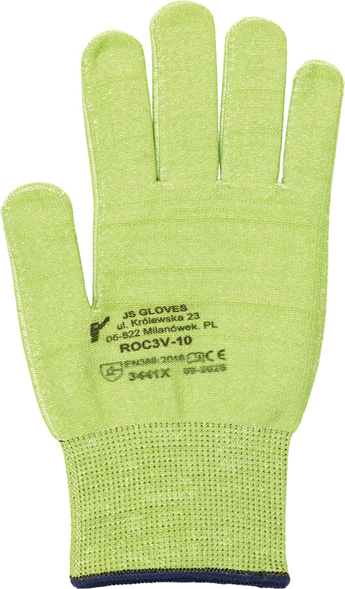 Schnittschutzhandschuhe JS ROC3V, glasfaserverstärkt, grün, unisex