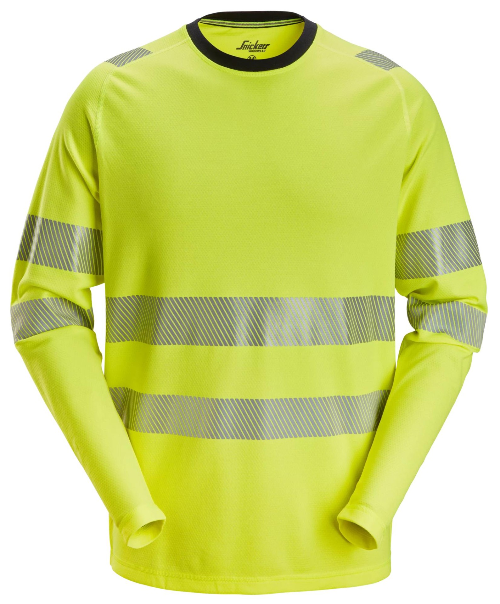 High-Vis, Langarm-Shirt der Warnschutzklasse 3