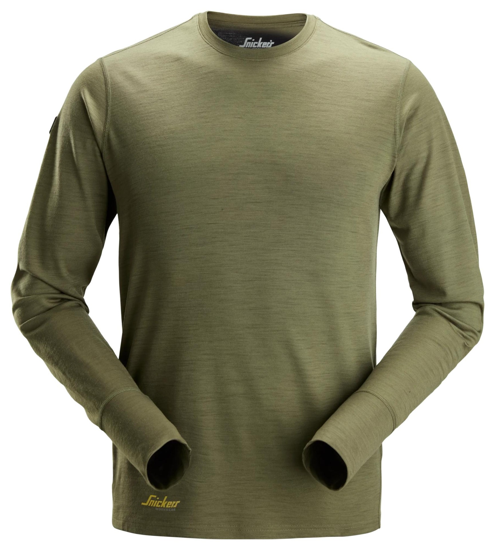 AllroundWork, Langarm-Shirt aus Wolle