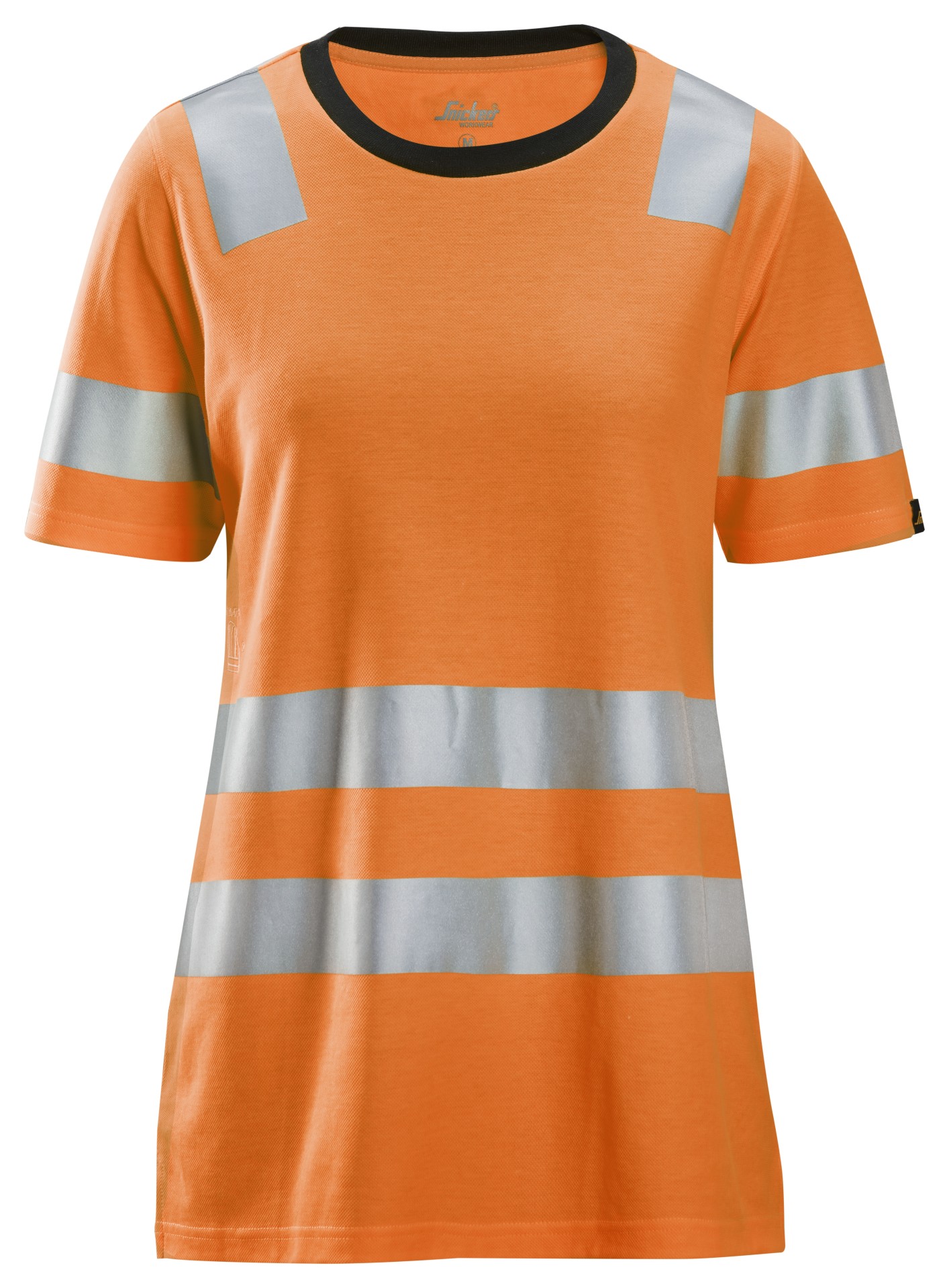 High-Vis, Damen-T-Shirt, Warnschutzklasse 2