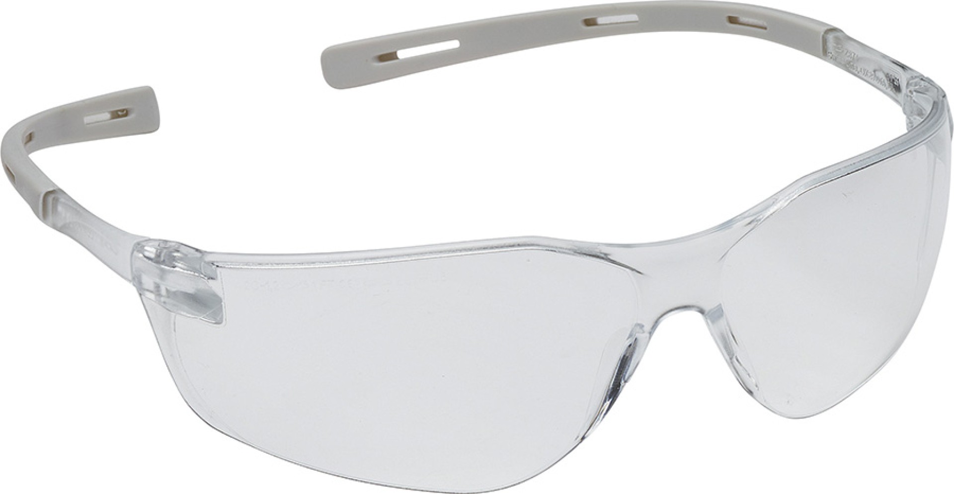 Ultraleichte graue Schutzbrille JSP mit UV400 und kratzfesten Scheiben