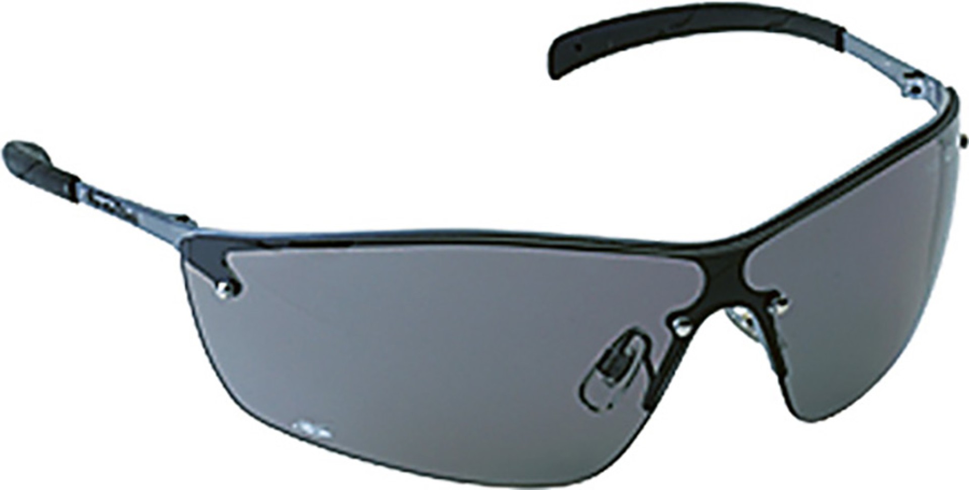 Bolle Silium Schutzbrille mit beschlagfreiem Rauchglas und Messinggestell