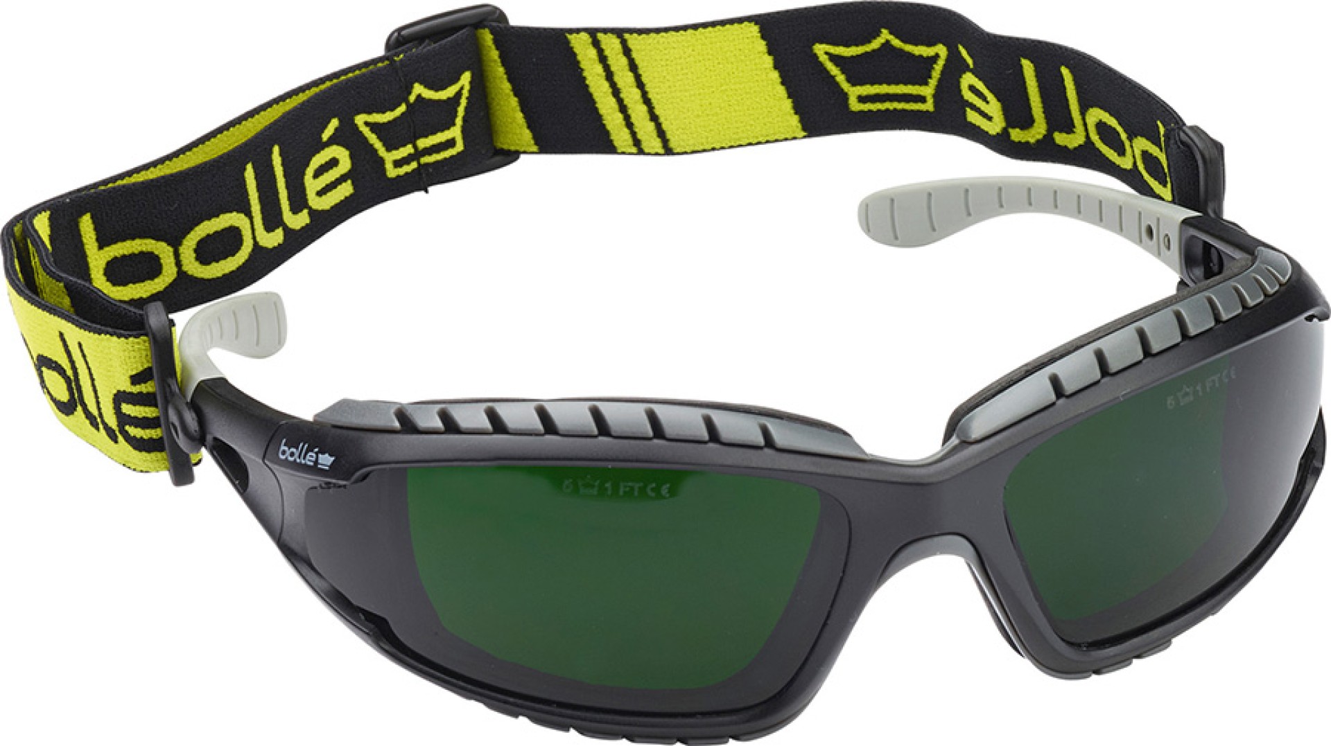 BOLLE Schweisserschutzbrille Tracker WPCC5, dunkelgrün, kratzfest