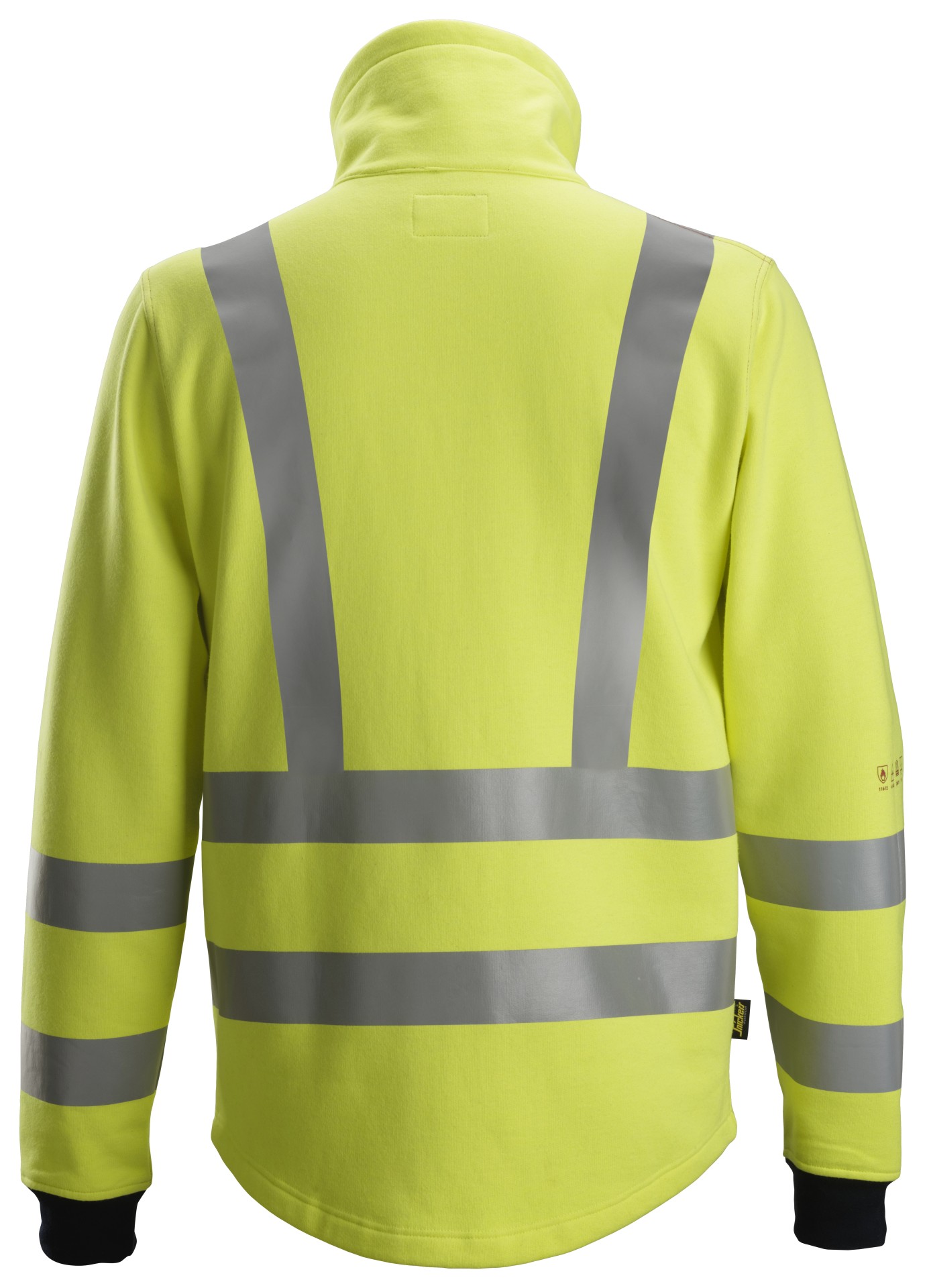 Sweatshirt mit durchgehendem Reißverschluss