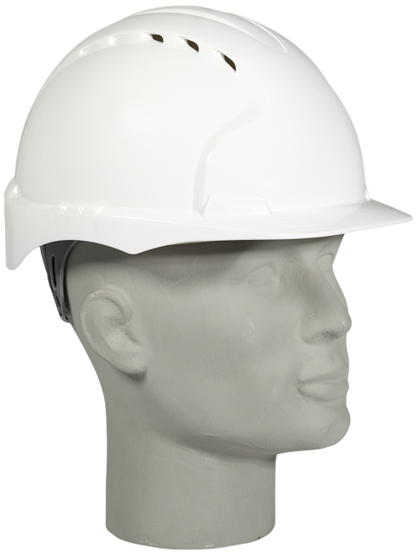 JSP HDPE Schutzhelm EVO 3 mit Drehverschluss, weiss, 380 g