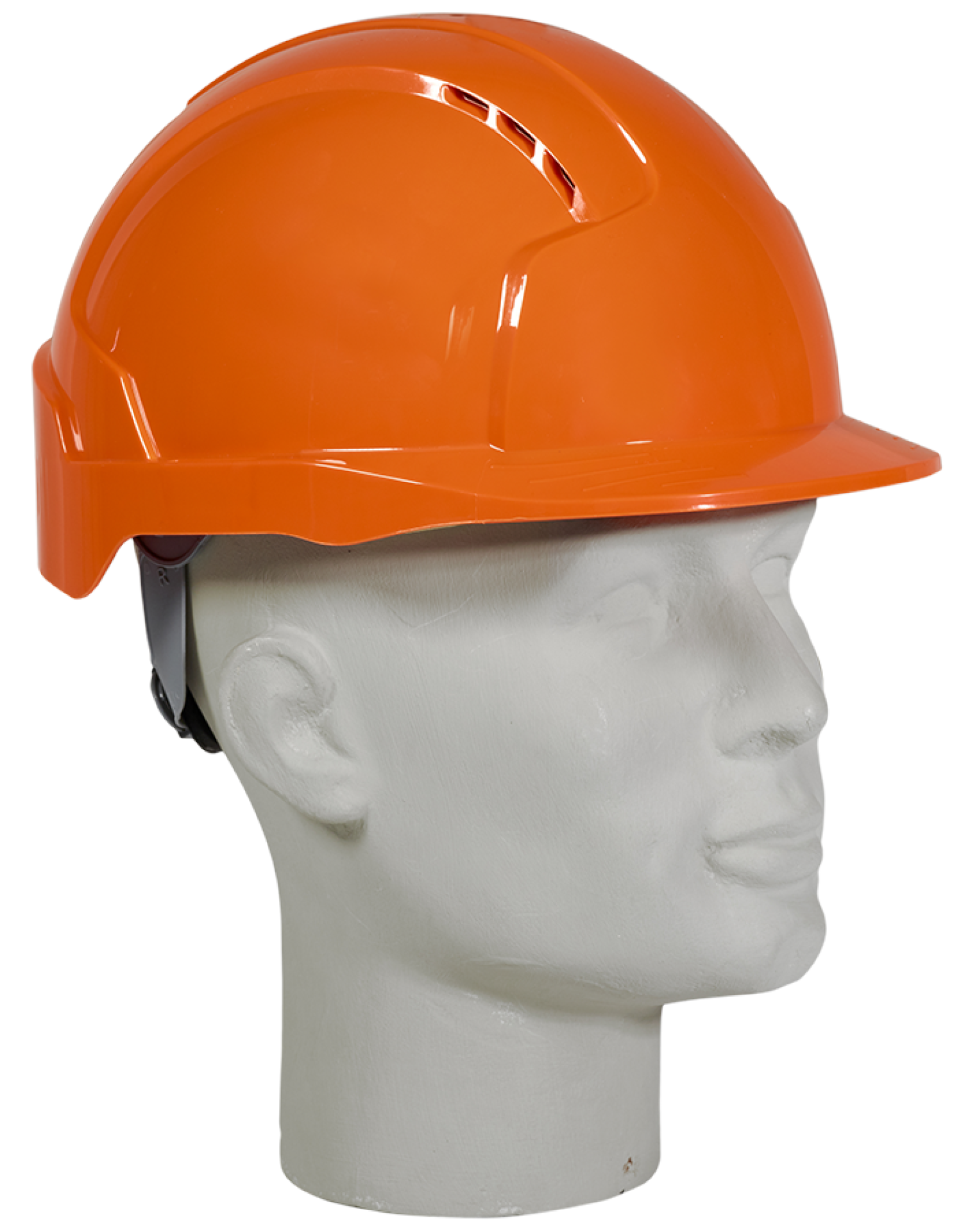 Leichter Schutzhelm JSP EVO LITE Orange mit Drehverschluss