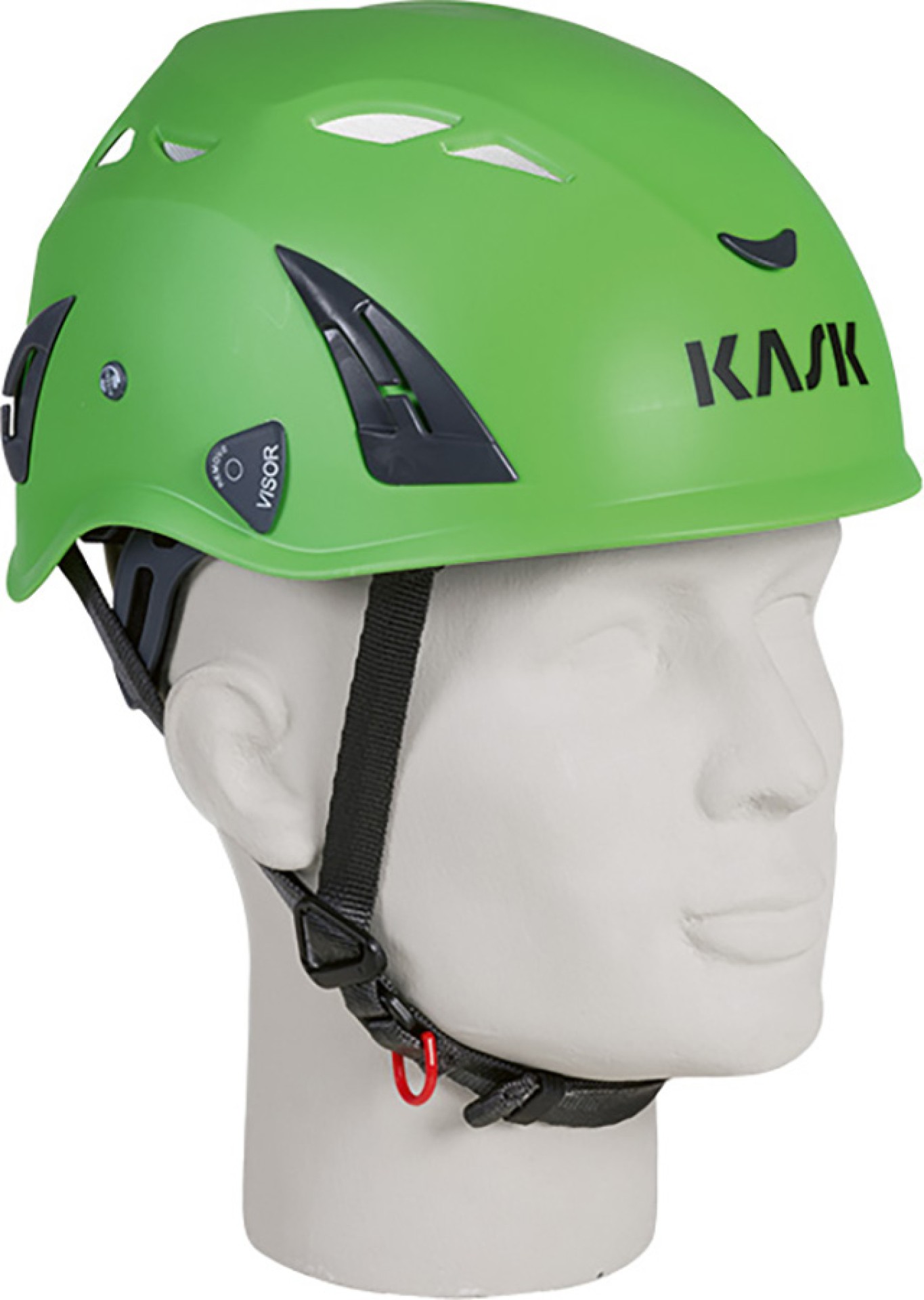 KASK SUPERPLASMA AQ Schutzhelm grün, belüftet, leicht, verstellbar